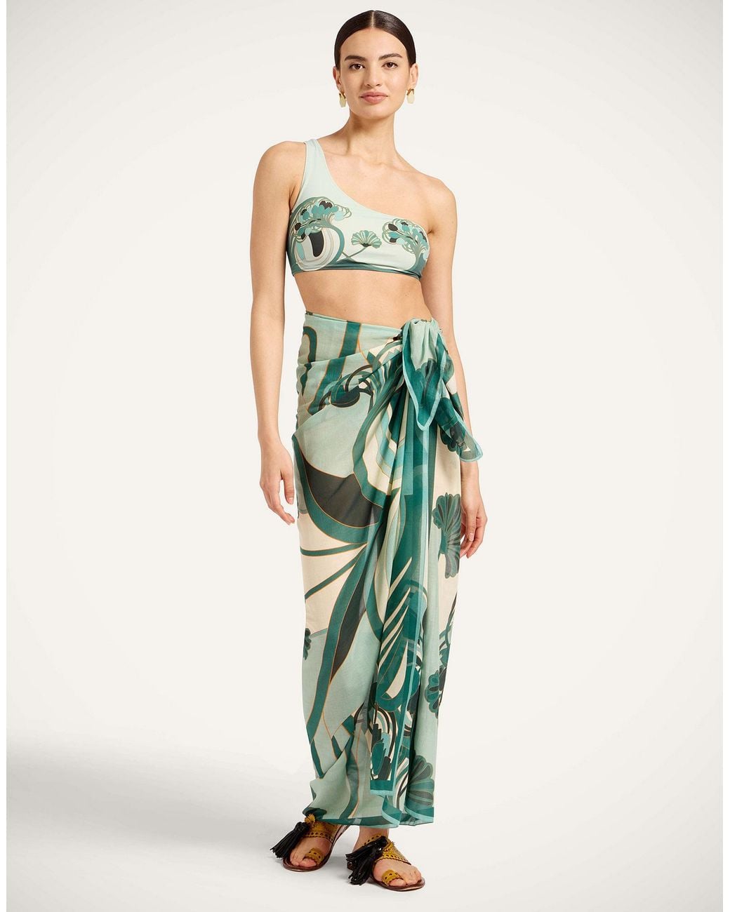 LaDoubleJ Green Pareo