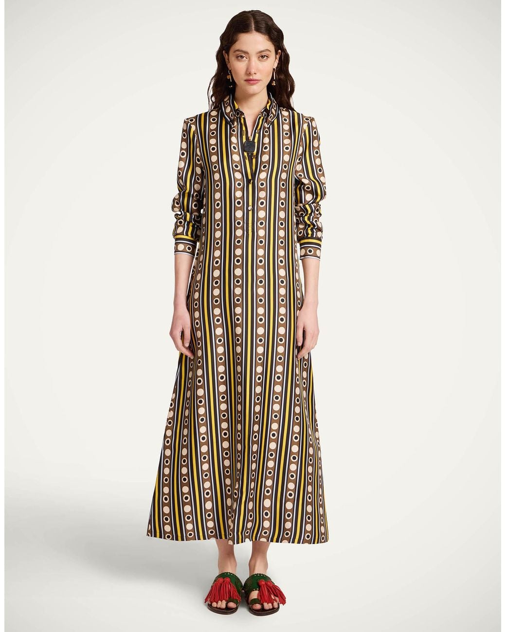 LaDoubleJ Natural Chemise Swing Dress