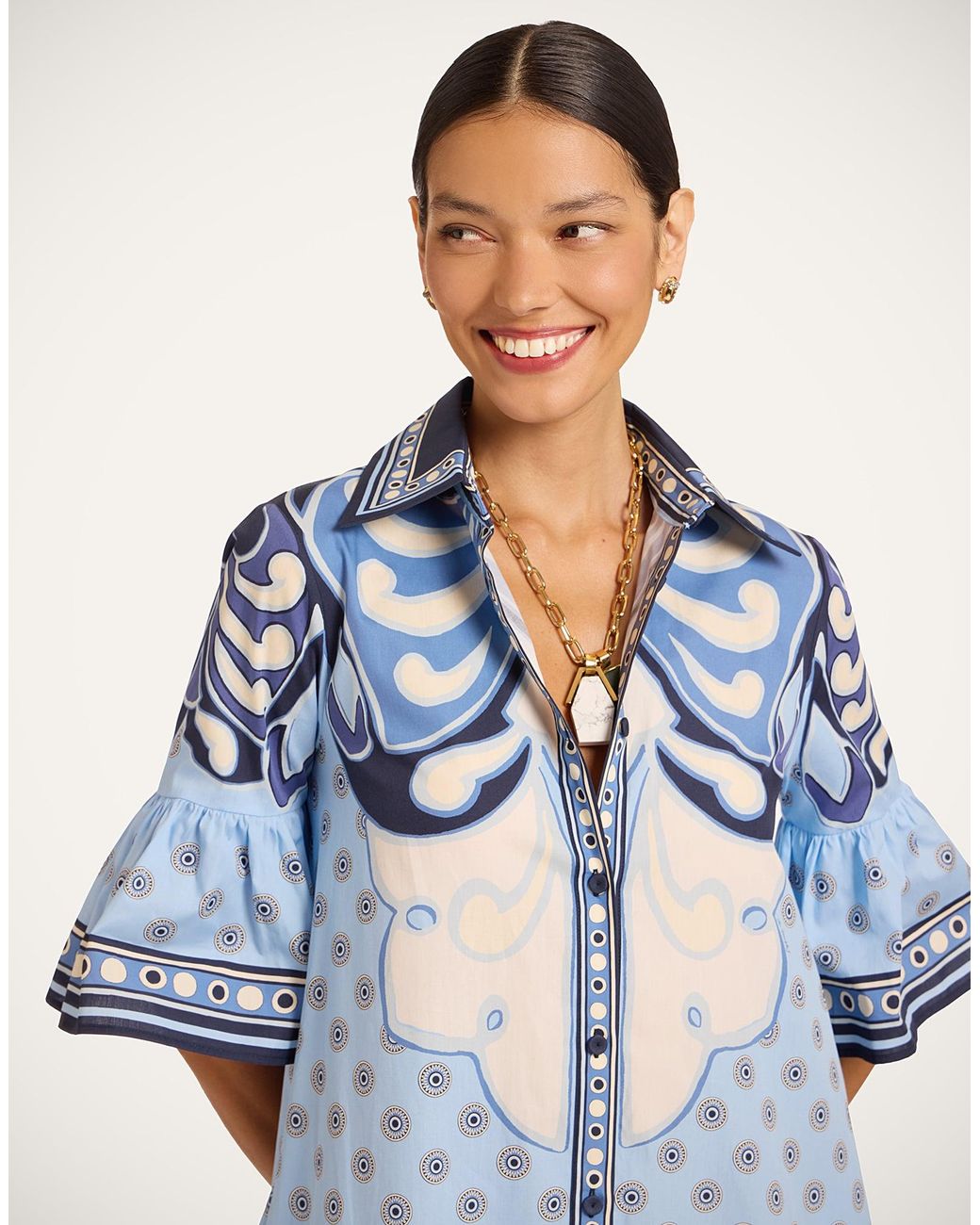 LaDoubleJ Blue Choux Dress