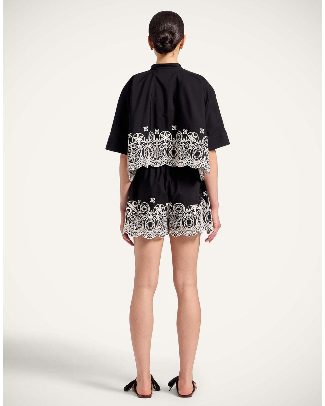 LaDoubleJ Multicolor Pull-Up Shorts