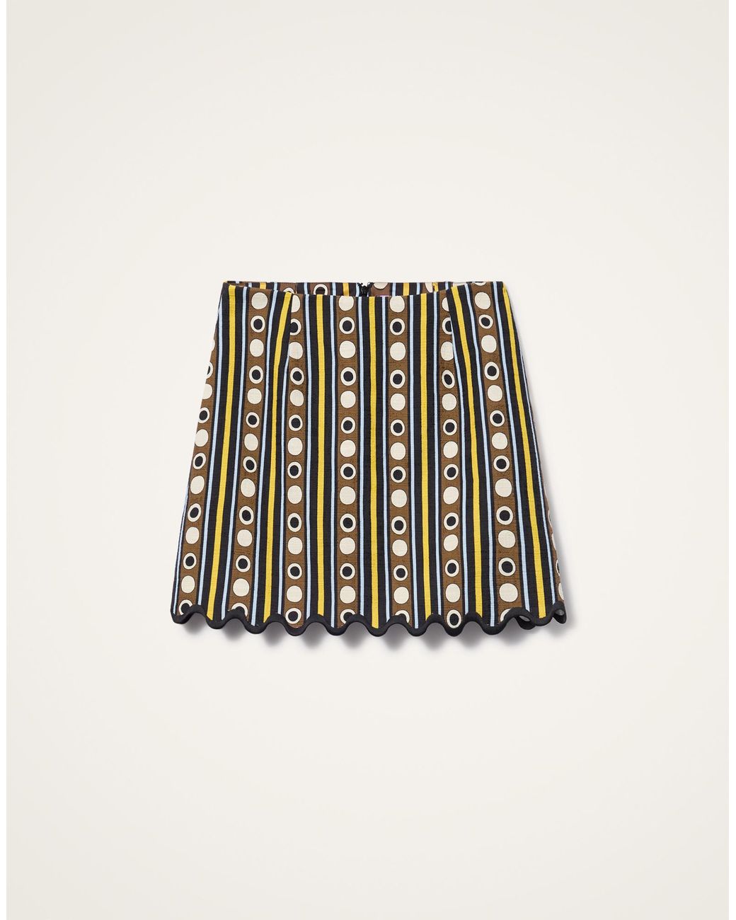 LaDoubleJ Natural Baia Mini Skirt