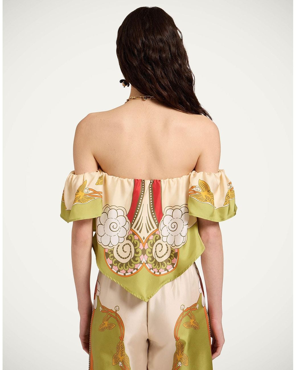 LaDoubleJ Yellow Sand Dollar Top