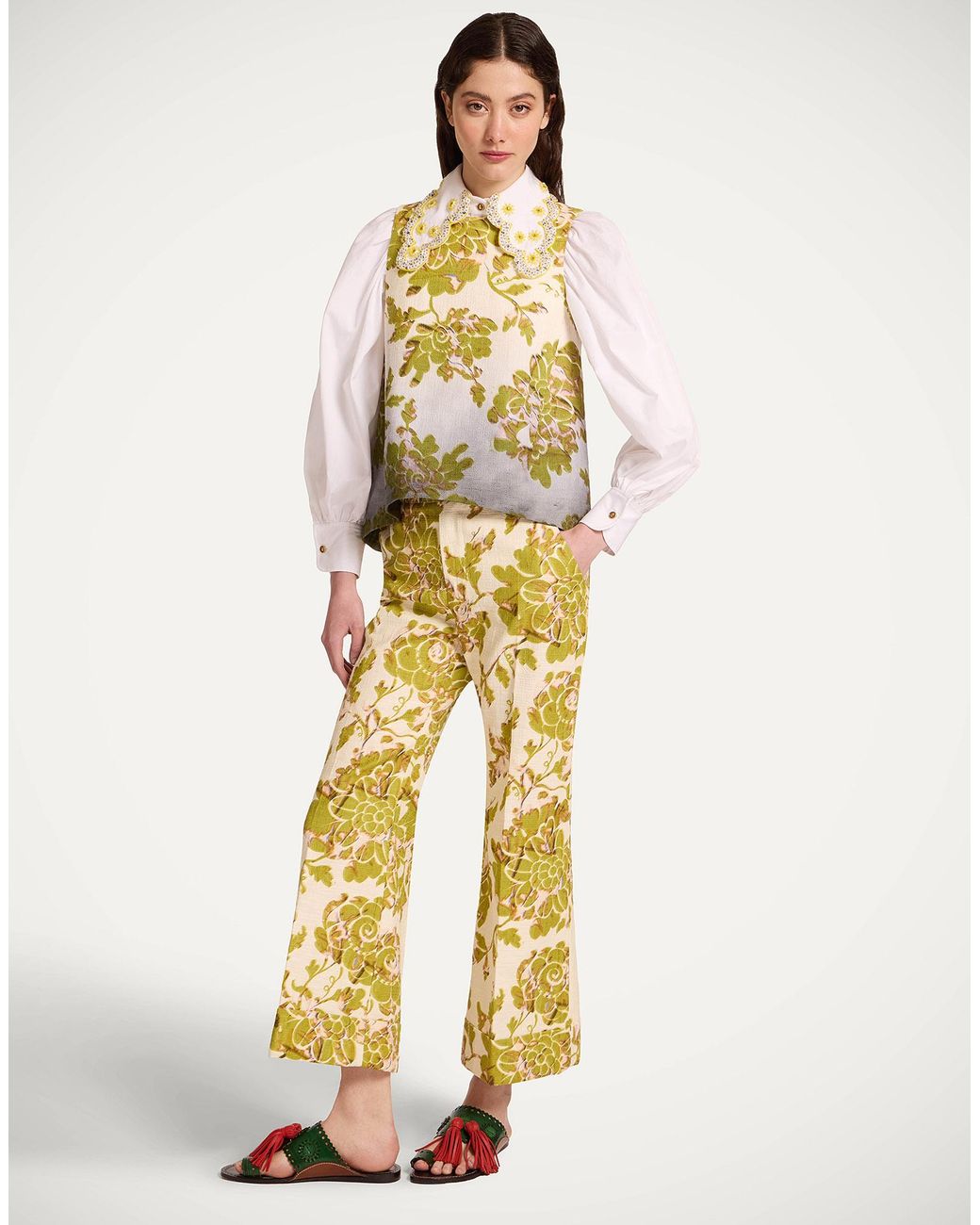 LaDoubleJ Yellow La Scala Top