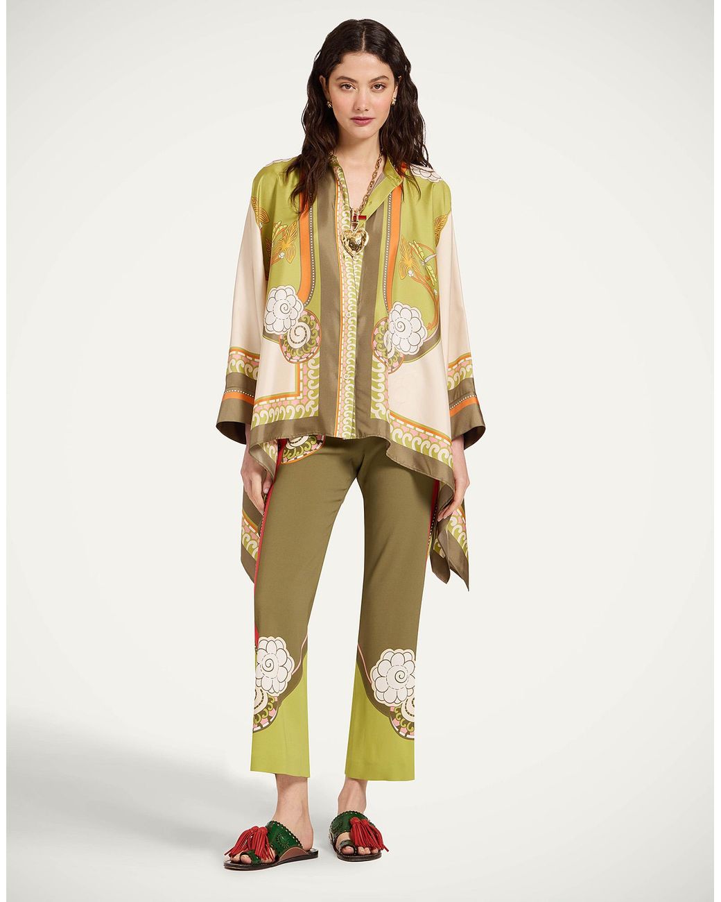 LaDoubleJ Multicolor Stretch Pants