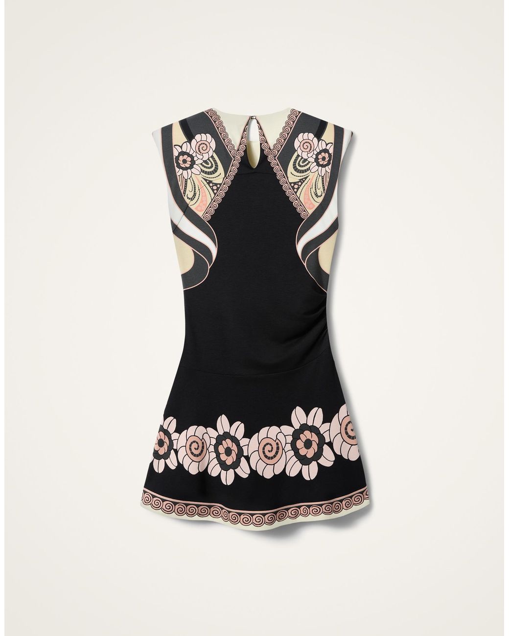 LaDoubleJ Natural Lela Mini Dress