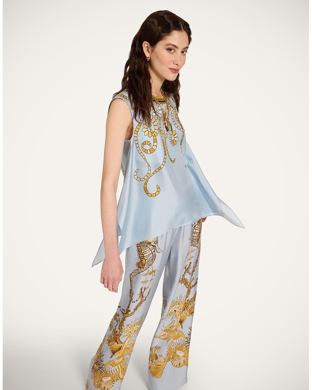 LaDoubleJ White San Carlo Top