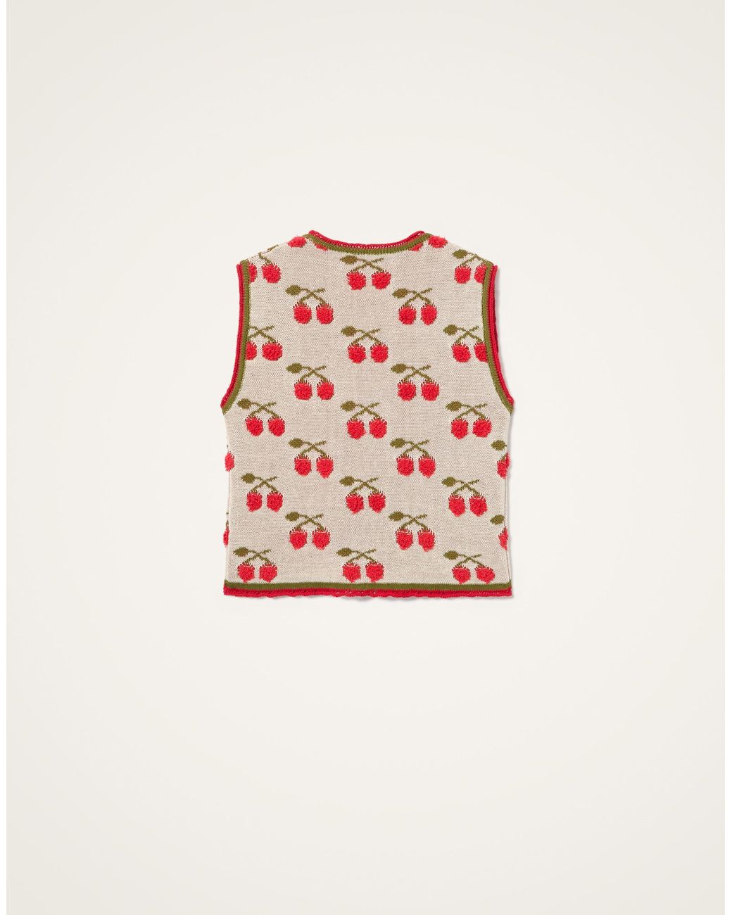 LaDoubleJ Red Cherry Gilet