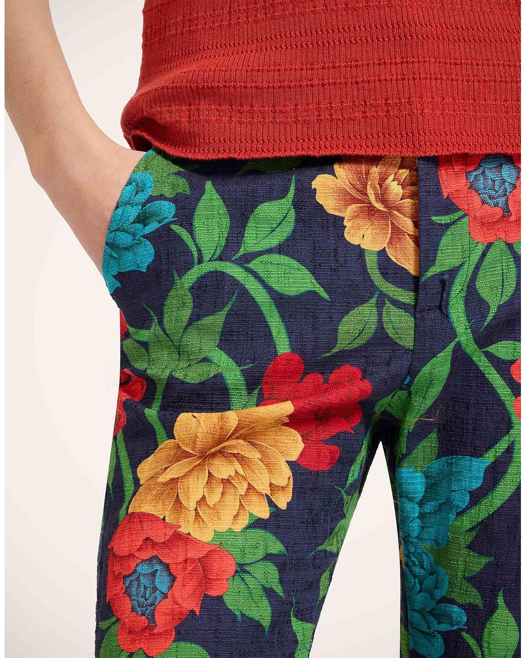 LaDoubleJ Red Hendrix Pants