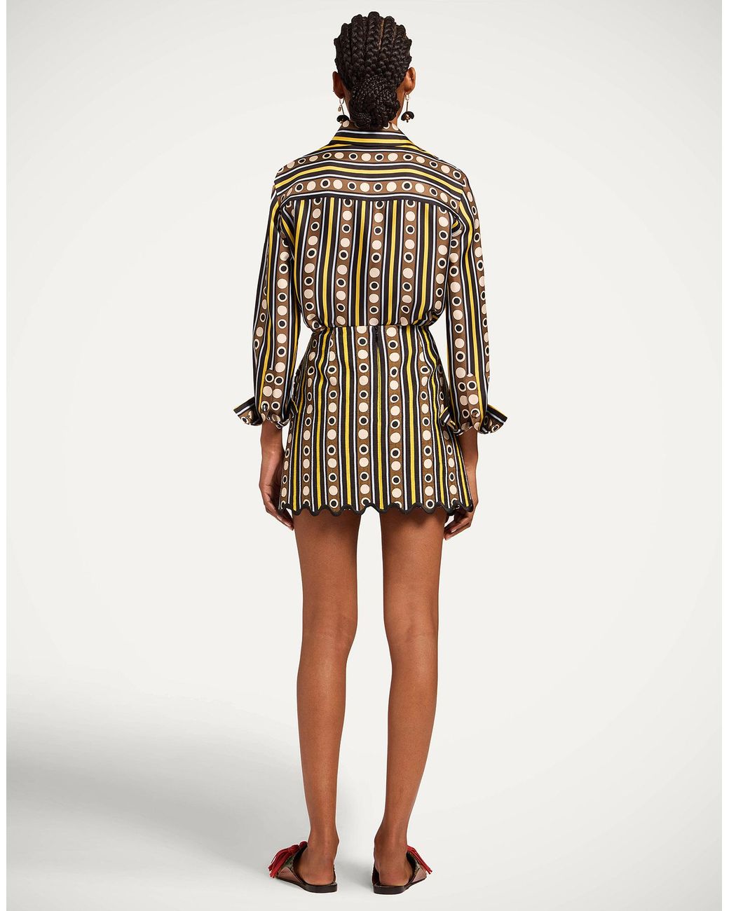 LaDoubleJ Natural Baia Mini Skirt