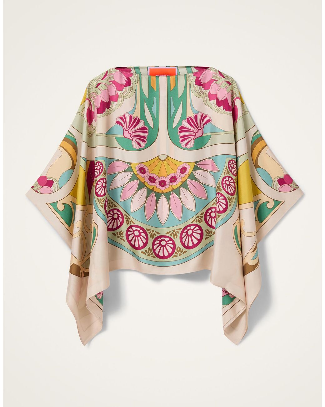 LaDoubleJ Pink Foulard Top