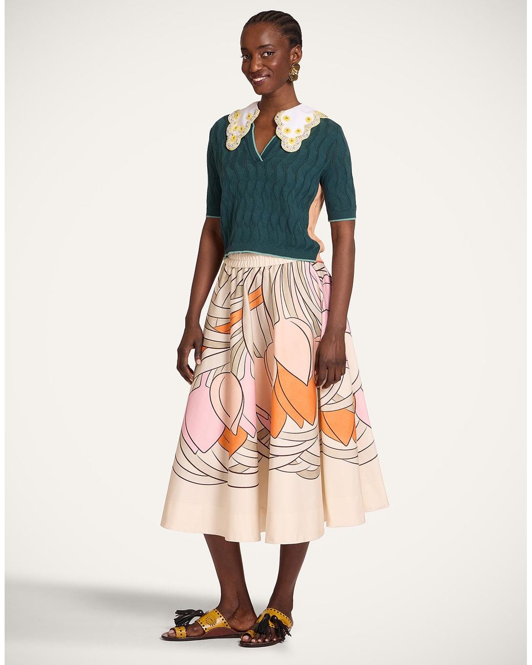 LaDoubleJ Multicolor Ballerina Skirt