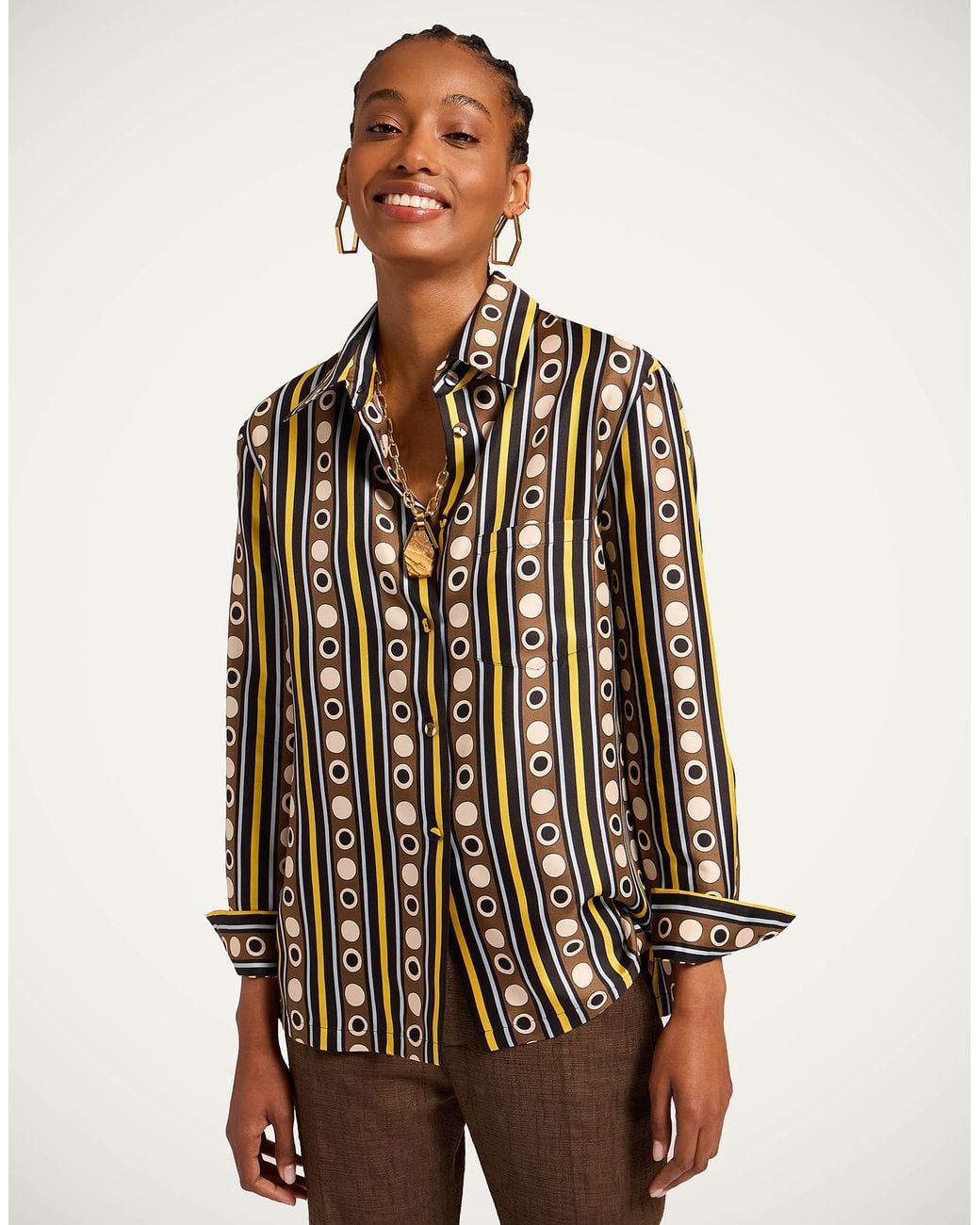 LaDoubleJ Brown Boy Shirt