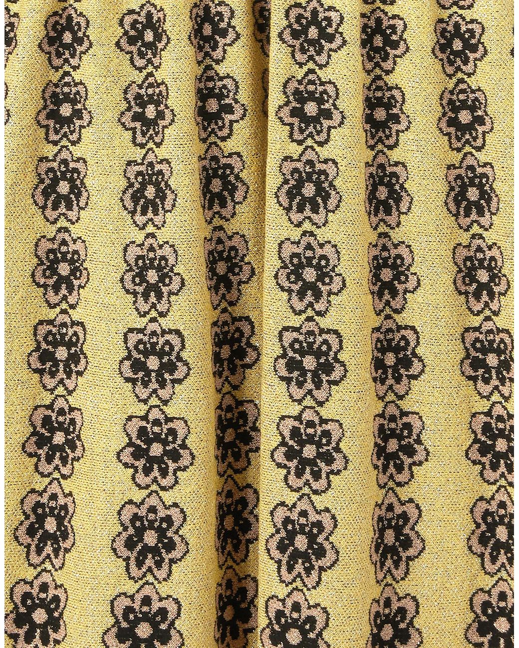 LaDoubleJ Metallic Caper Dress