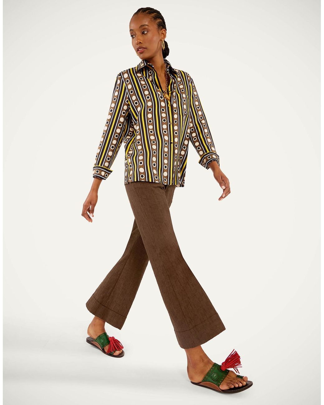 LaDoubleJ Natural Hendrix Pants