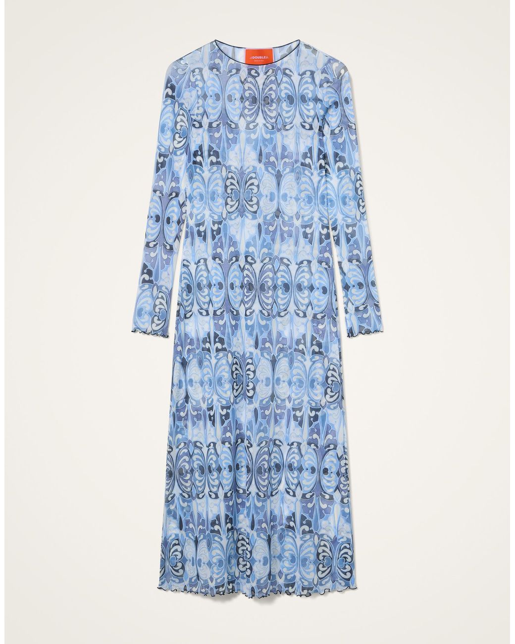 LaDoubleJ Blue Slinky Swing Dress