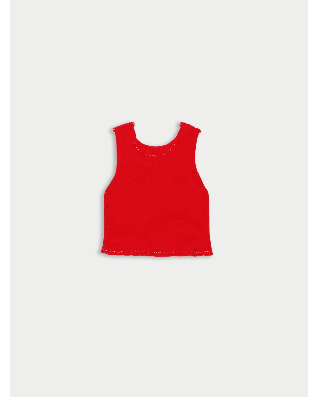 La Fetiche Red Axel Vest Top