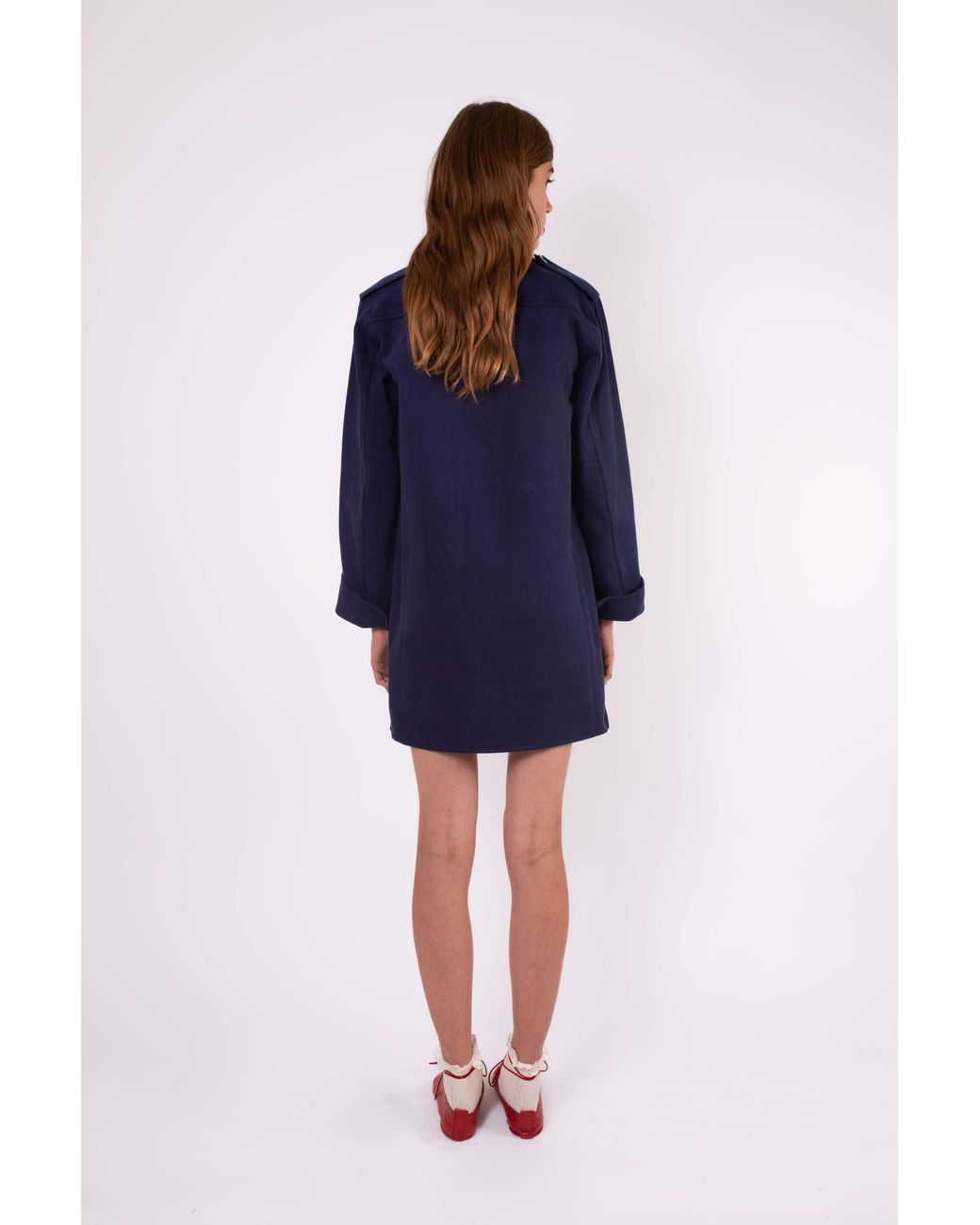 La Fetiche Blue Avril Mini Skirt