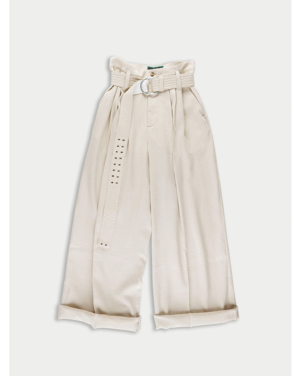 La Fetiche Multicolor Angie Pleated Trousers