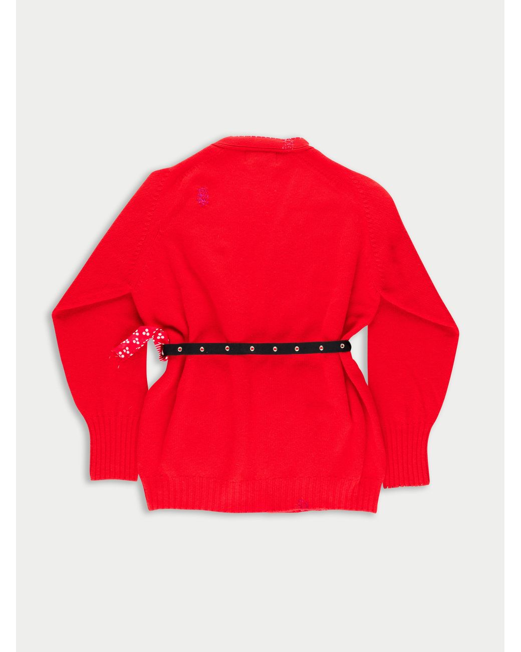La Fetiche Red Sylvia Cardigan