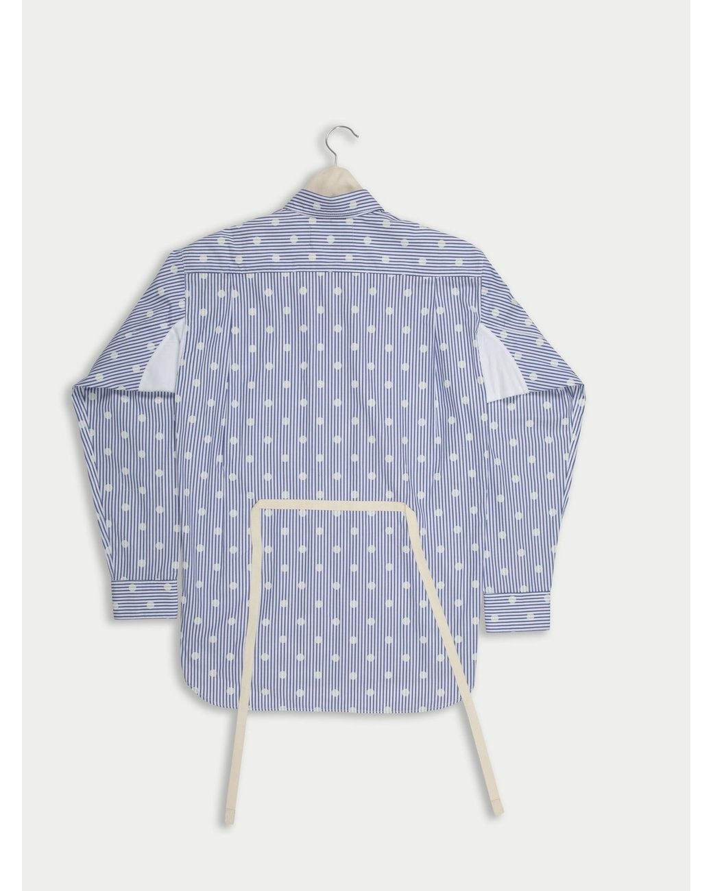 La Fetiche Blue Nico Cotton Poplin Shirt