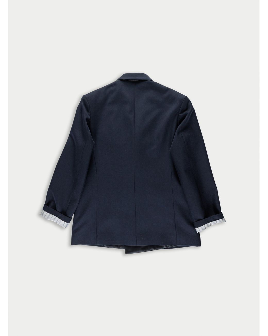 La Fetiche Blue Maxime Oversized Smoking Jacket