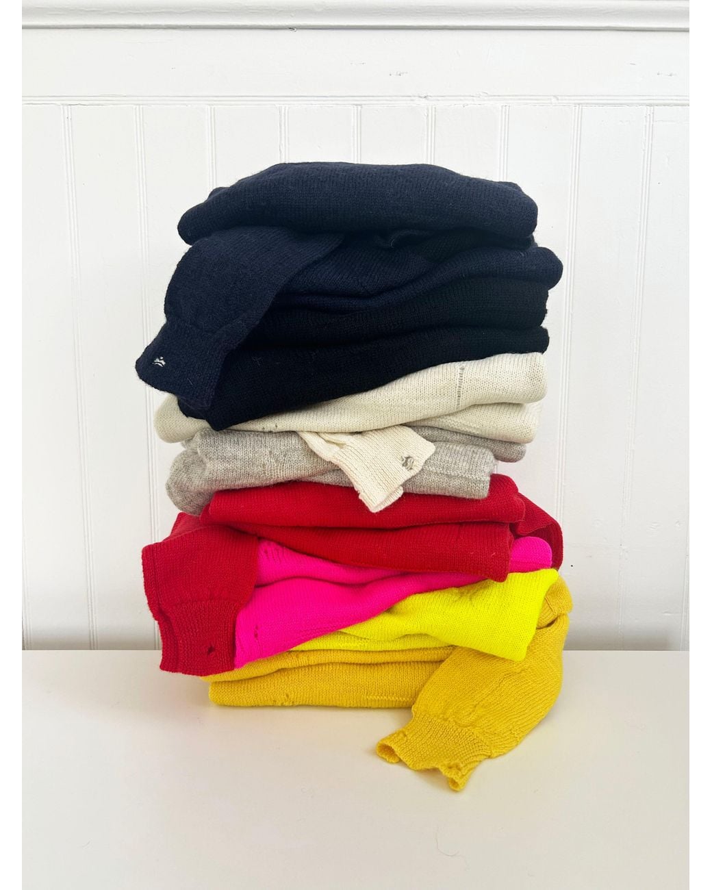 La Fetiche Red Millie Crew Neck Sweater