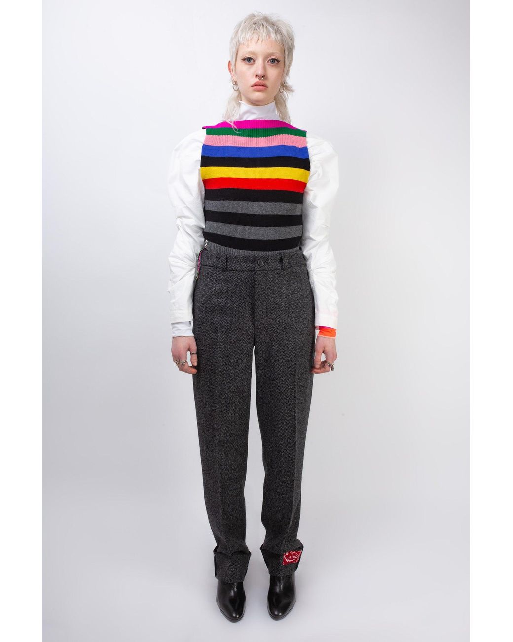 La Fetiche Gray Albert Menswear Tailored Pant