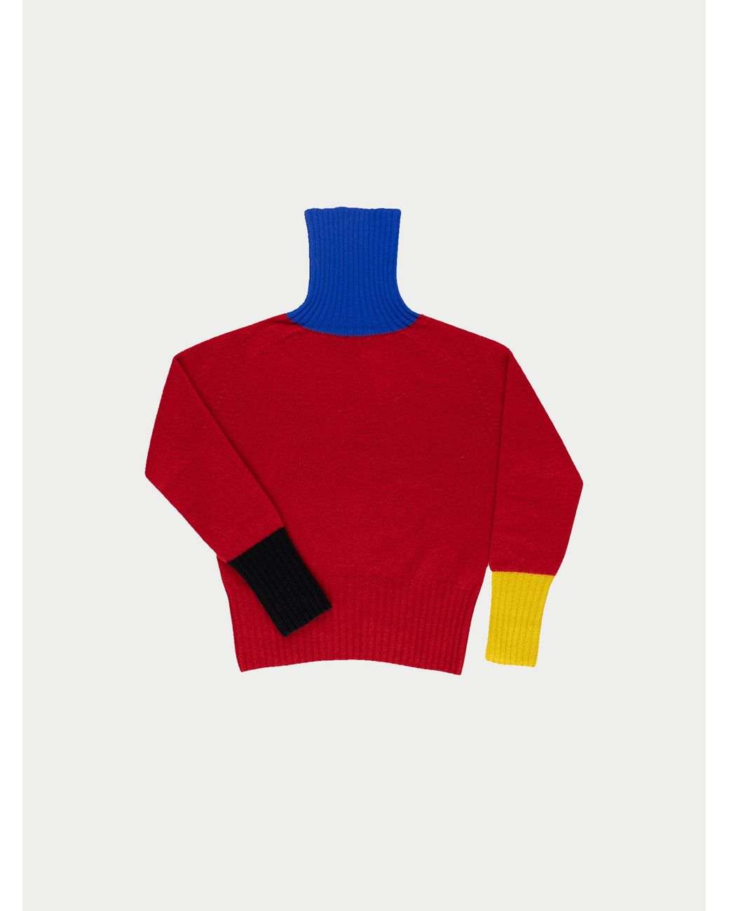 La Fetiche Red Rudi Mini Polo Sweater