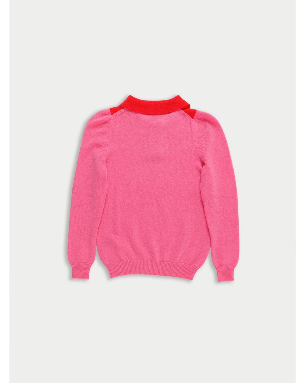 La Fetiche Pink Lory Polo Sweater