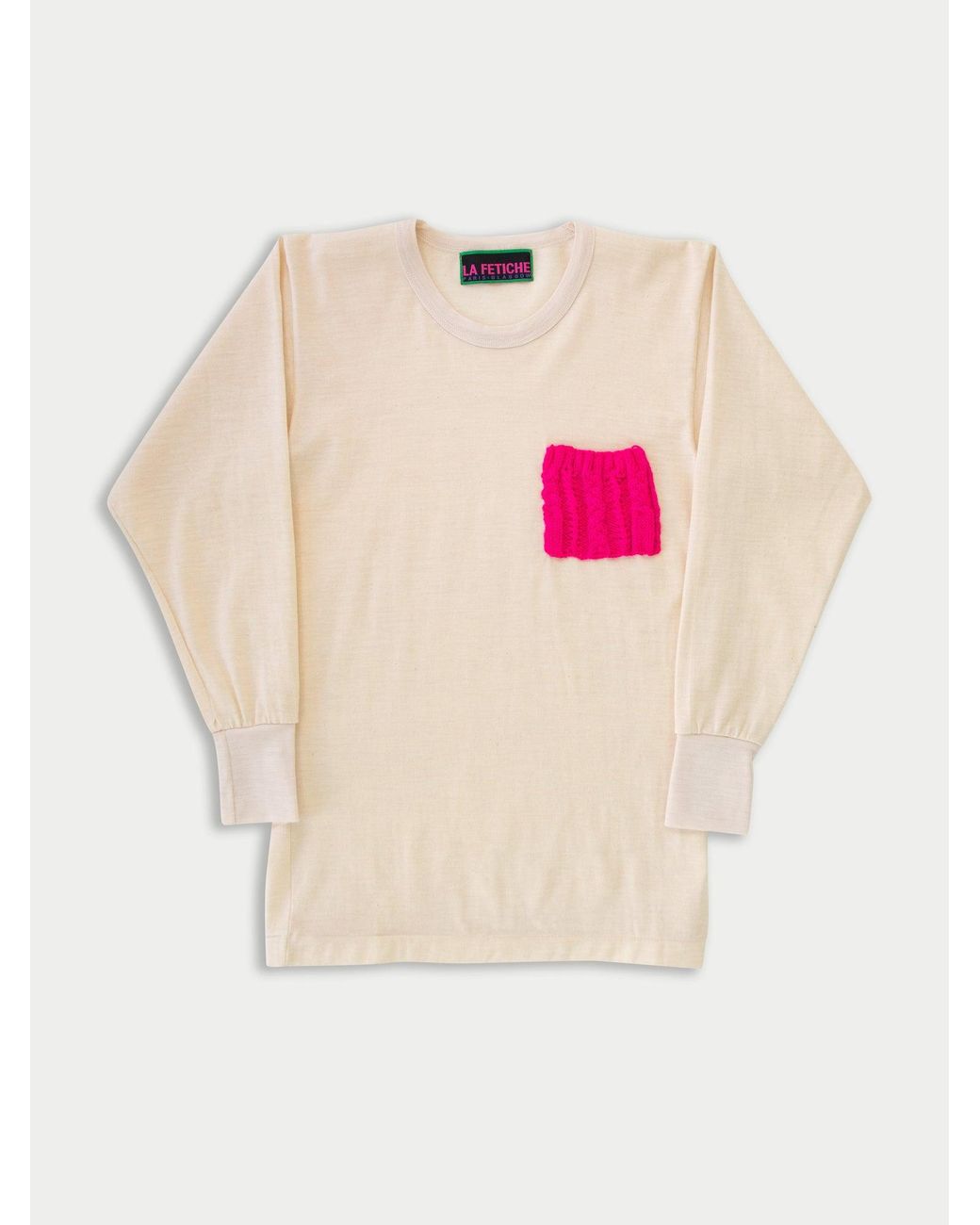 La Fetiche Pink Robyn Long Sleeve Top