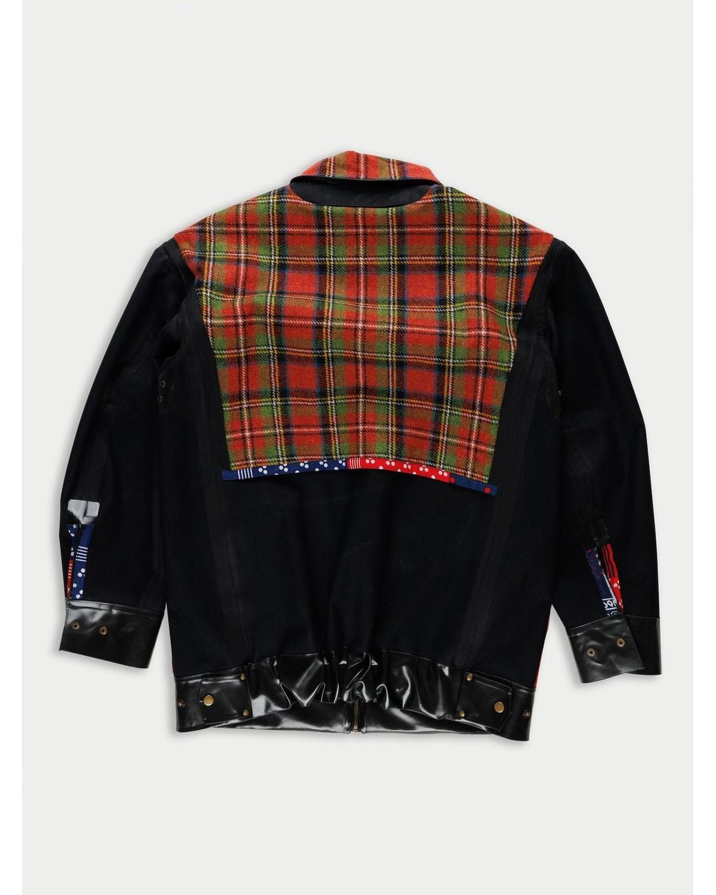 La Fetiche Red Jaime X Reversible Bomber Jacket