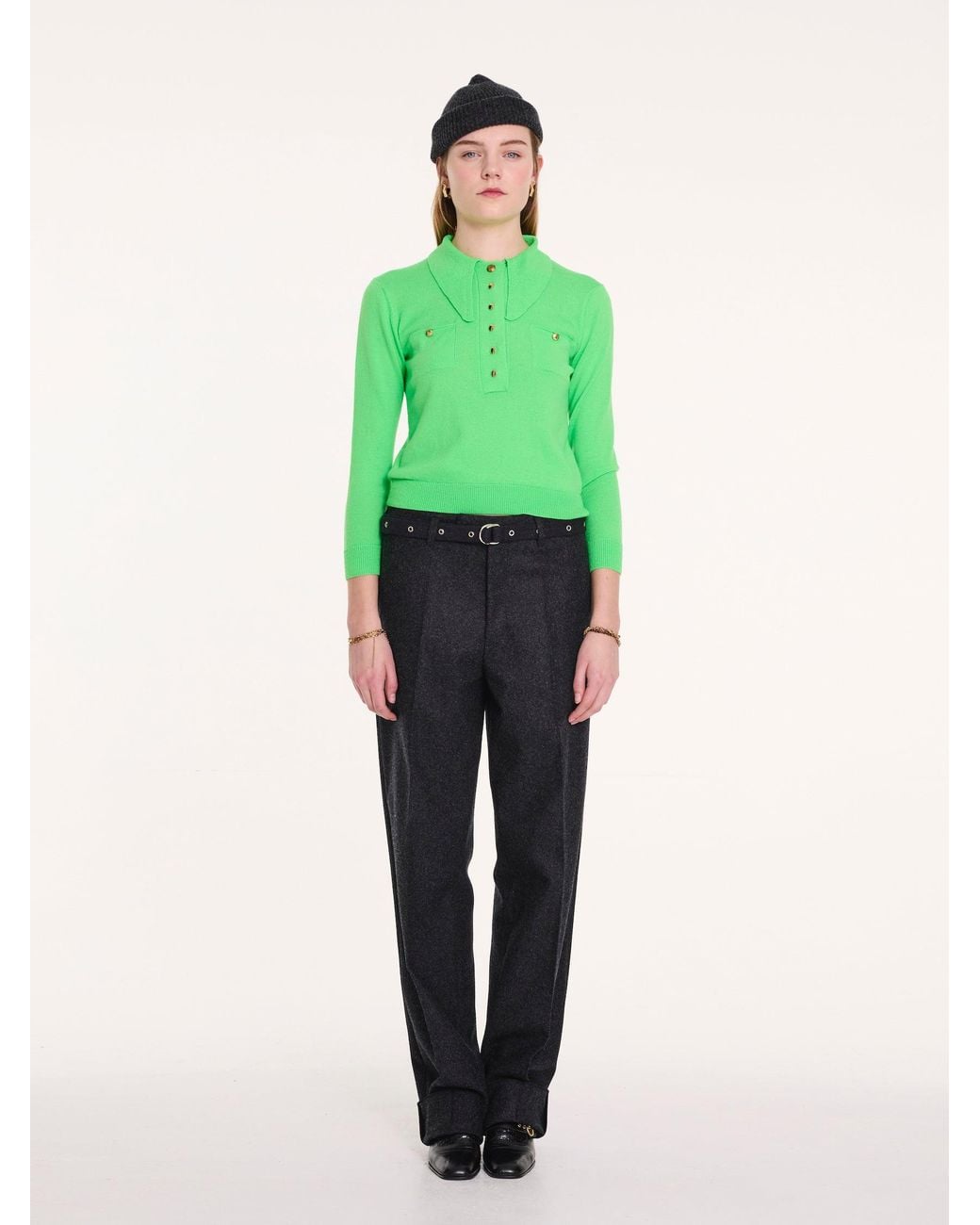 La Fetiche Blue Albert Menswear Tailored Pant