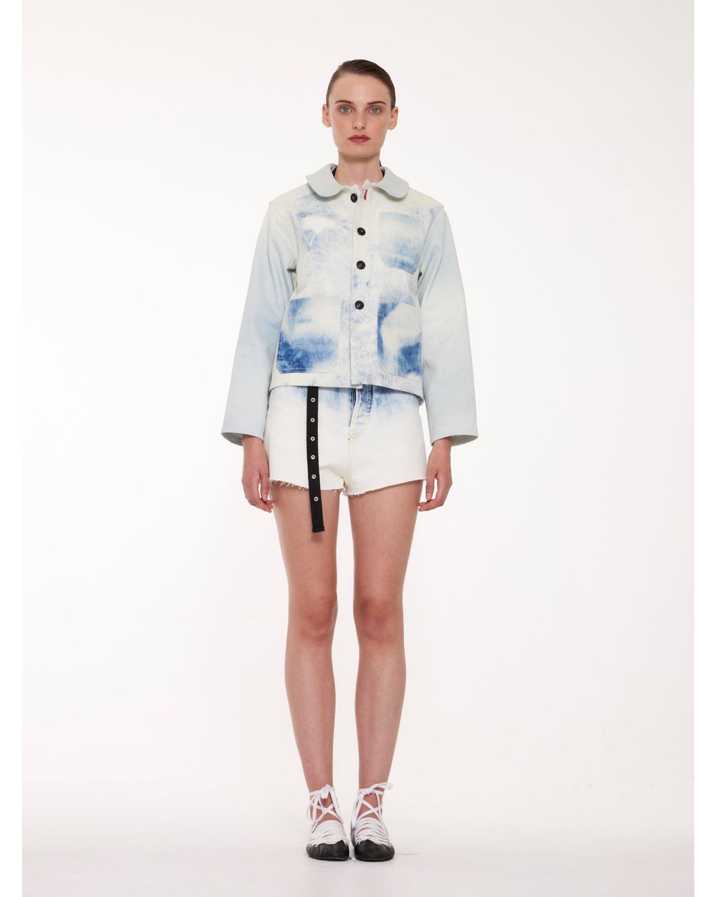La Fetiche Blue Alex Utility Jacket