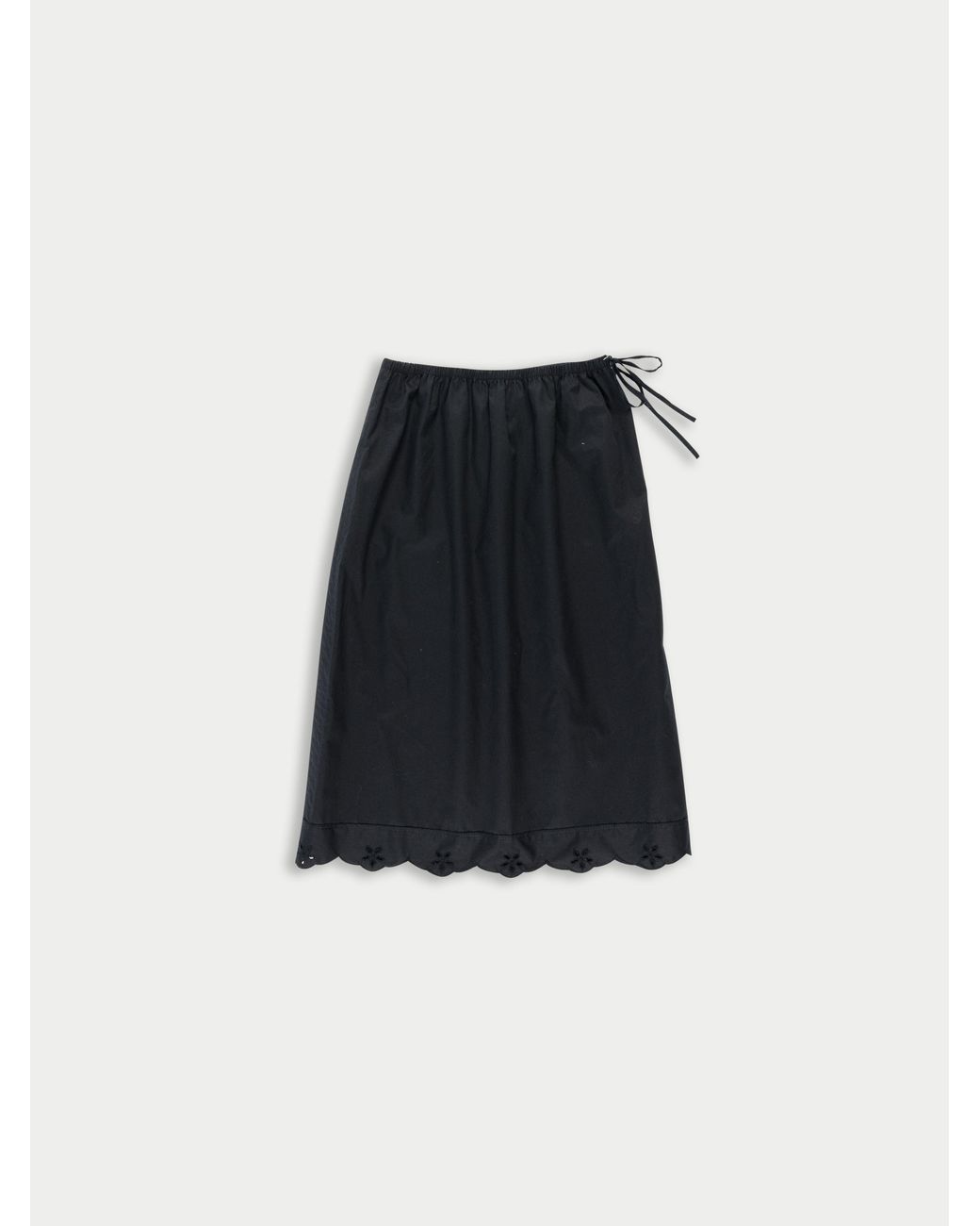 La Fetiche Black Piano Slip Skirt