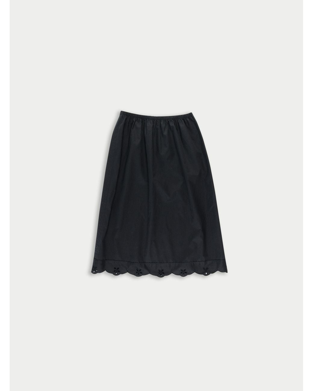 La Fetiche Black Piano Slip Skirt