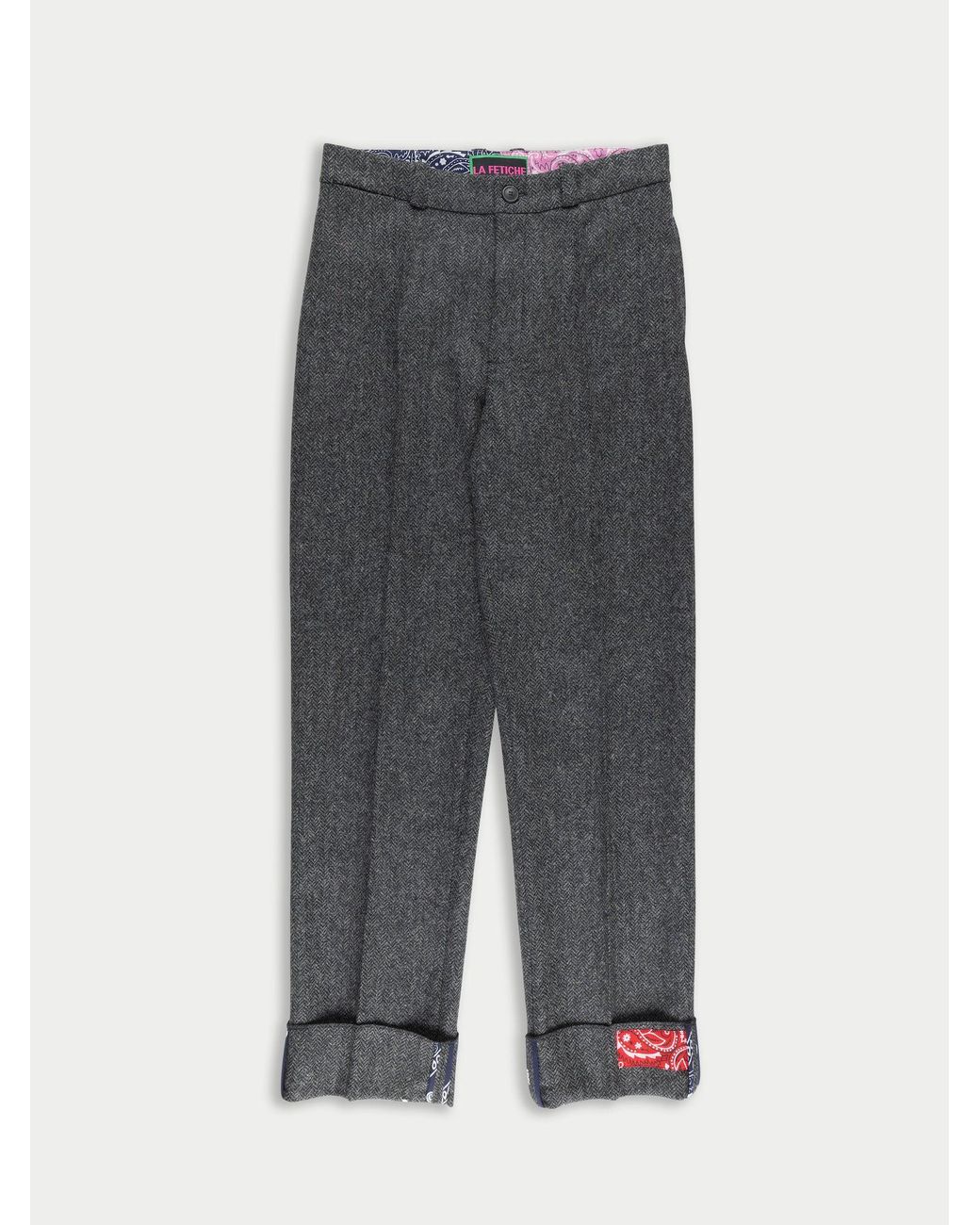 La Fetiche Gray Albert Menswear Tailored Pant