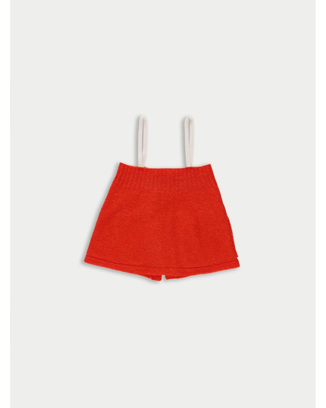 La Fetiche Red Yuki Knitted Camisole Top