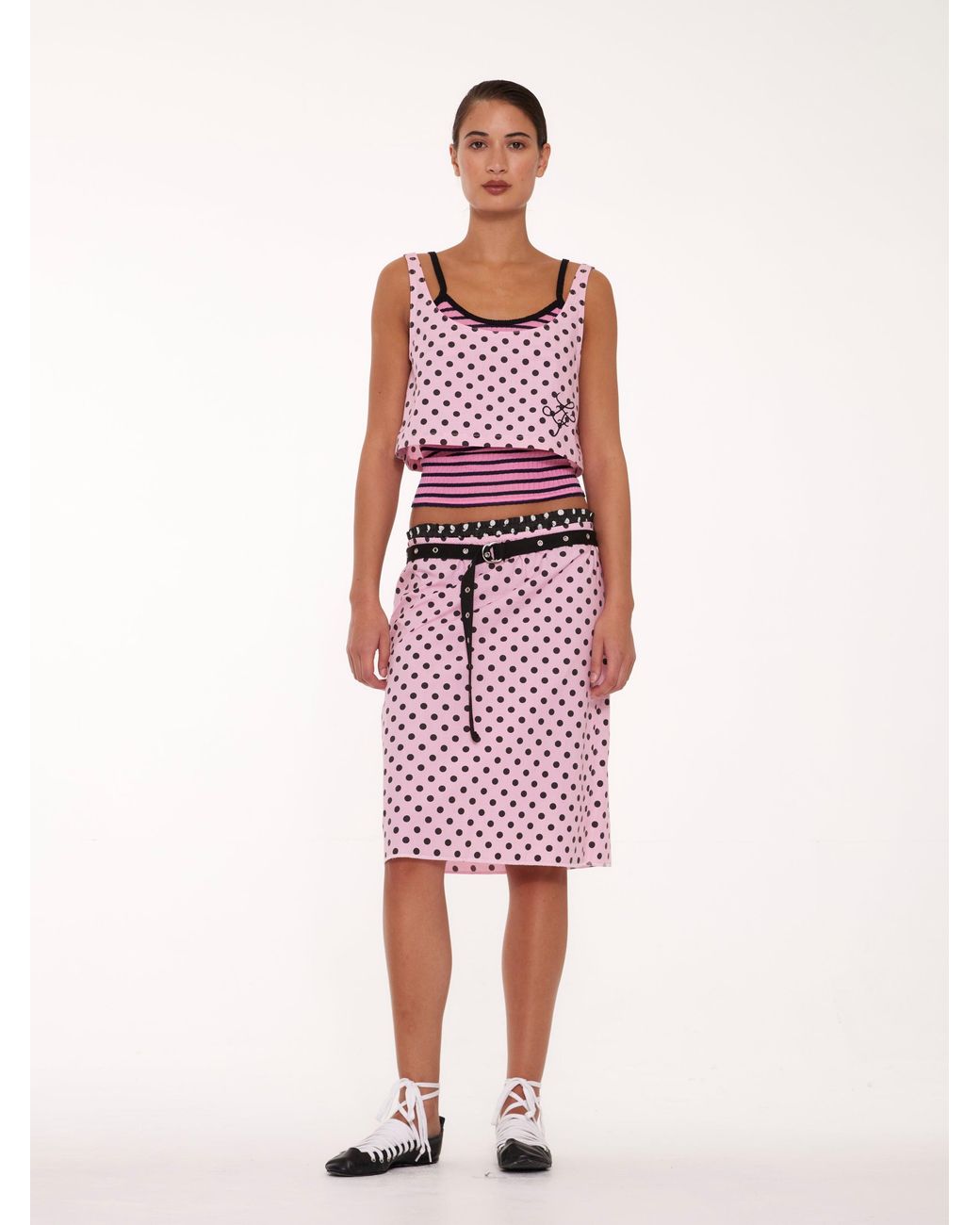 La Fetiche Pink Chloe Lingerie Styled Top