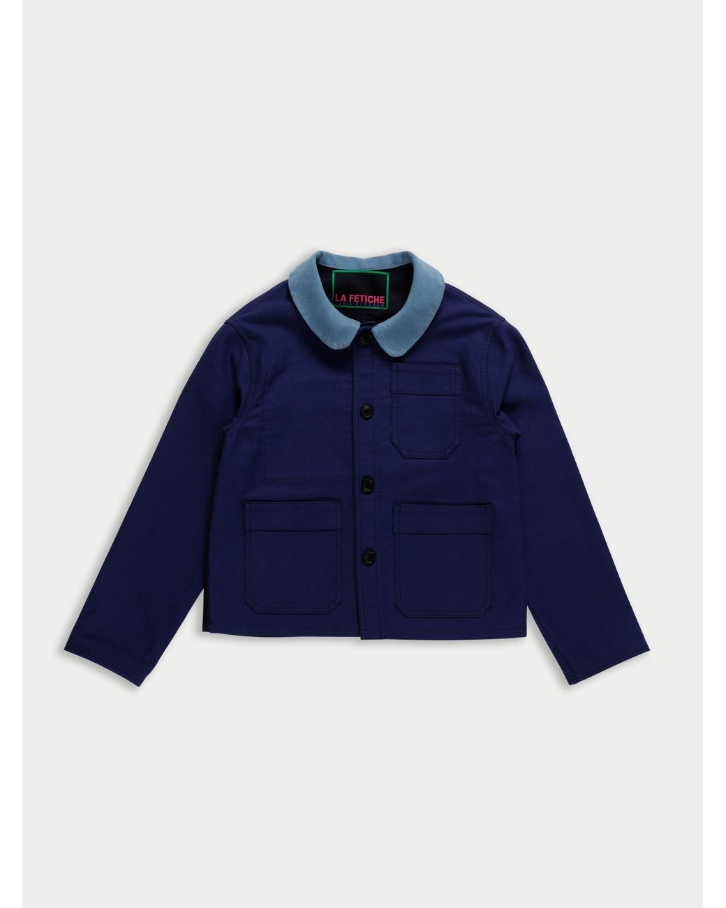 La Fetiche Blue Alex Utility Jacket