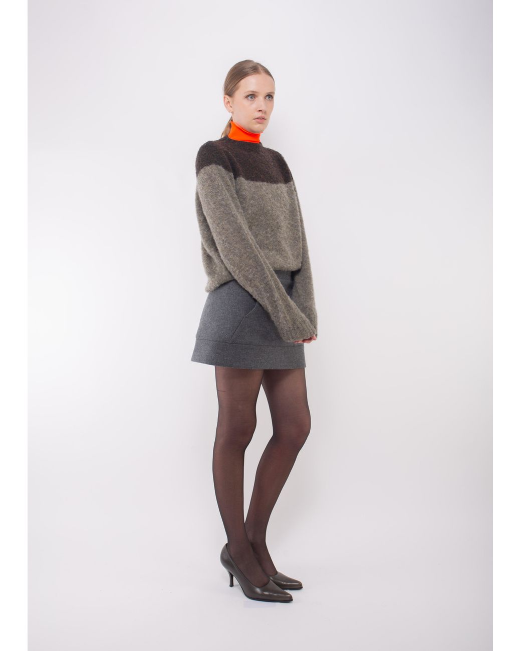La Fetiche Blue Avril Mini Skirt