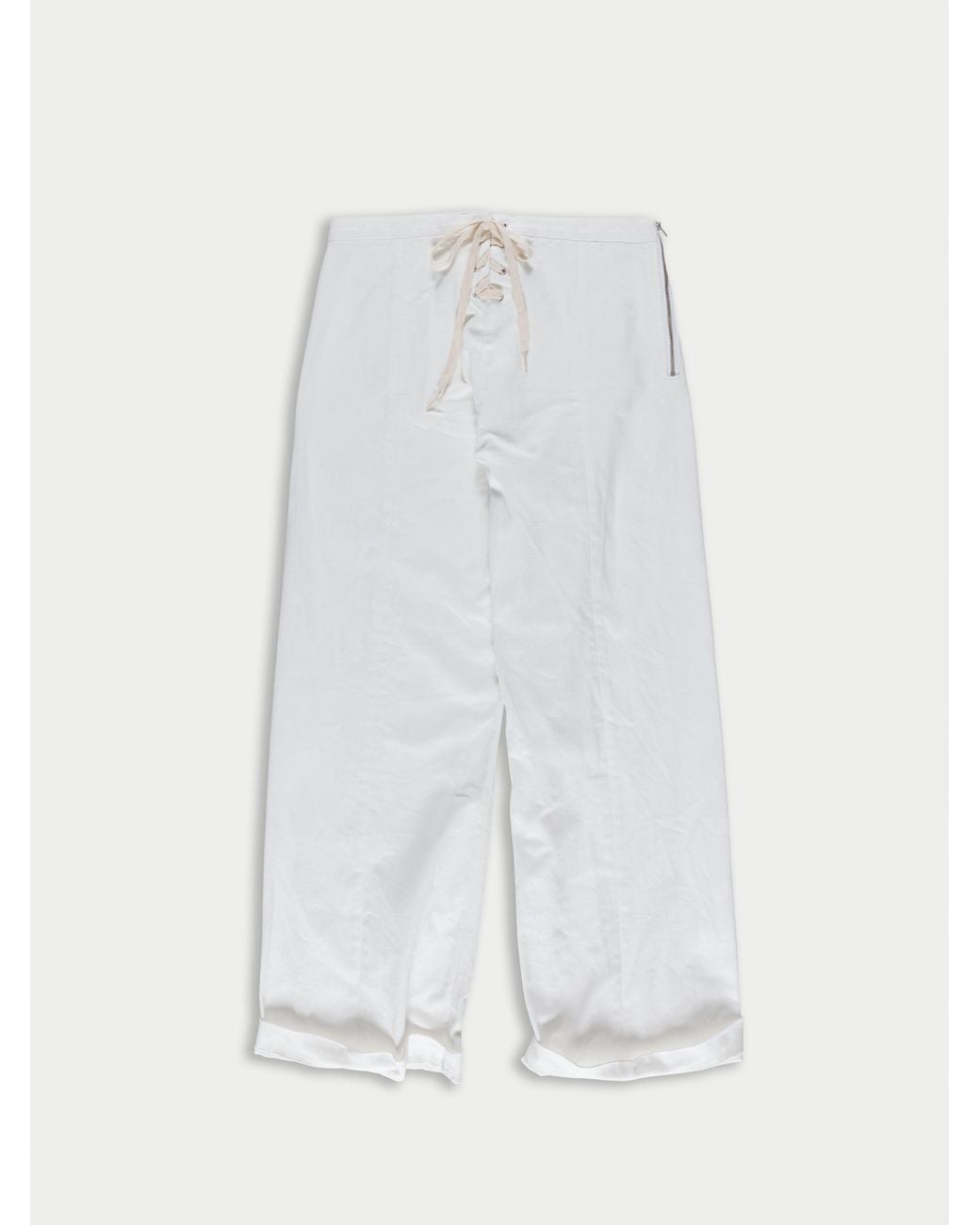La Fetiche White Marin Sailor Trouser