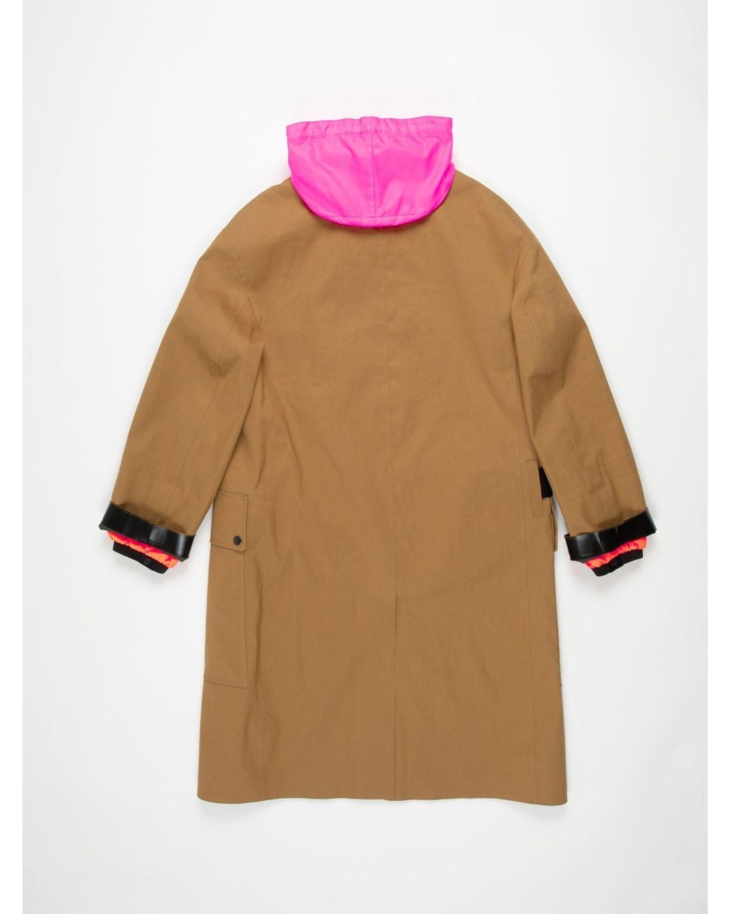 La Fetiche Multicolor Ryder Traditional Waterproof Trench Coat