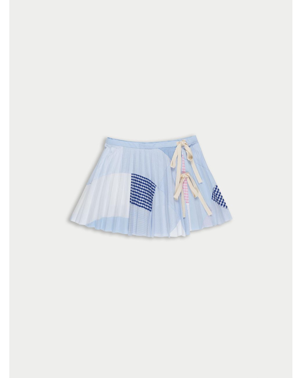 La Fetiche White Cecile Mini Mini Kilt