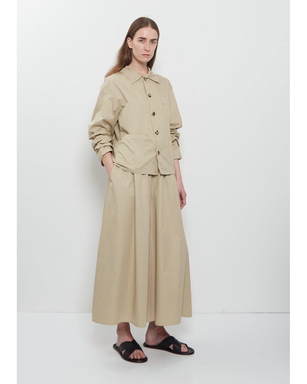 Meta Campania Collective Natural Bill Cropped Workwear Jacket