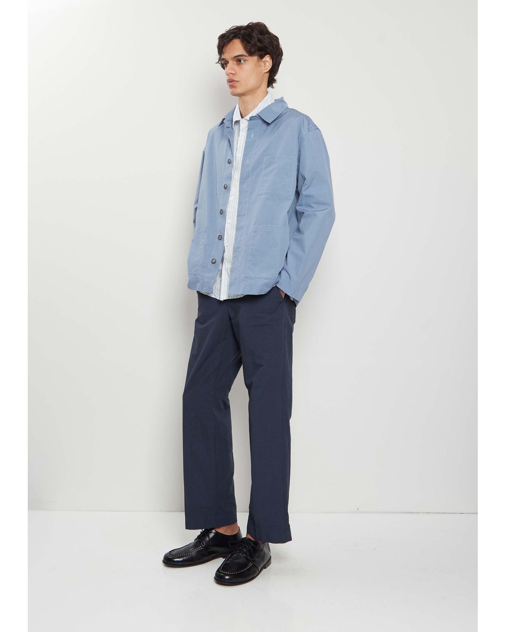 Bergfabel Men Blue Hugo Cotton Jacket