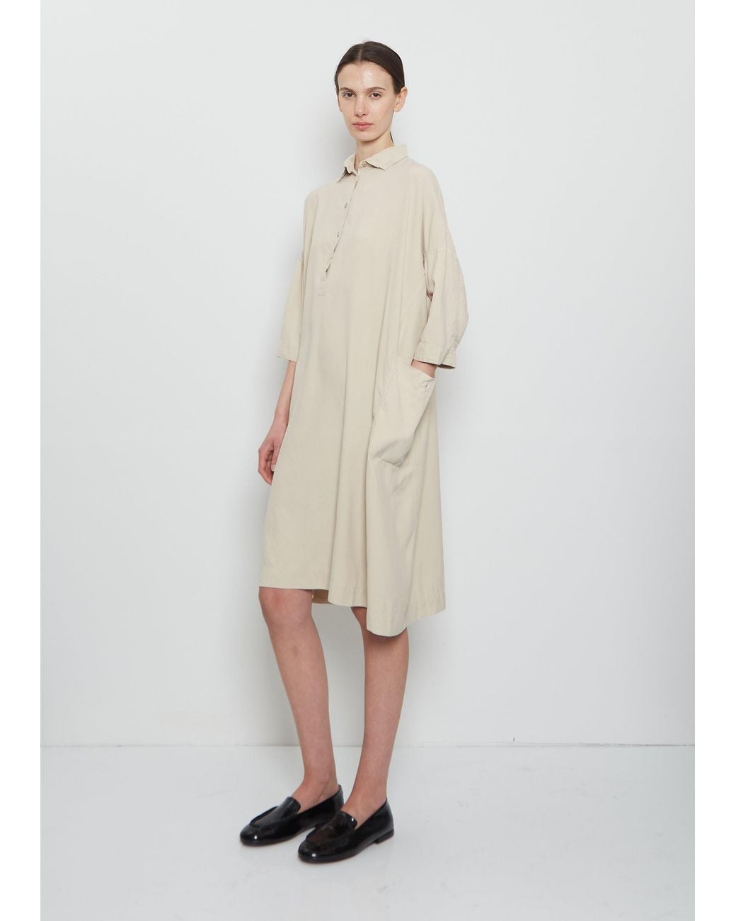 Casey Casey Natural February Silk Dress