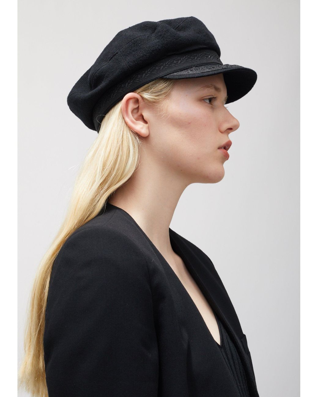 Ann Demeulemeester Fisherman Hat in Black | Lyst