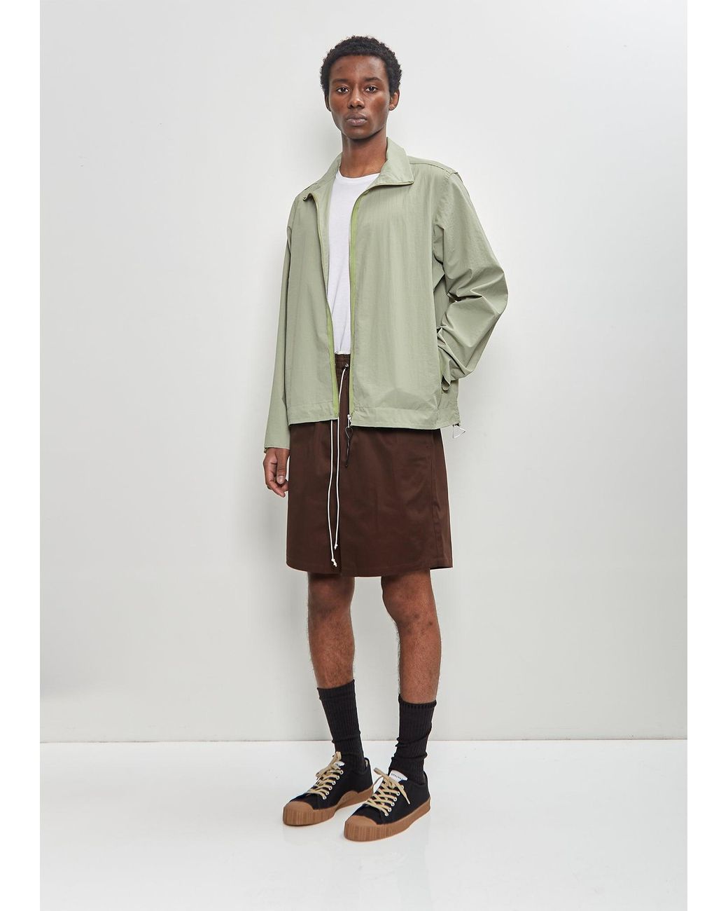 Camiel Fortgens Track Jacket Tech in Green | Lyst UK