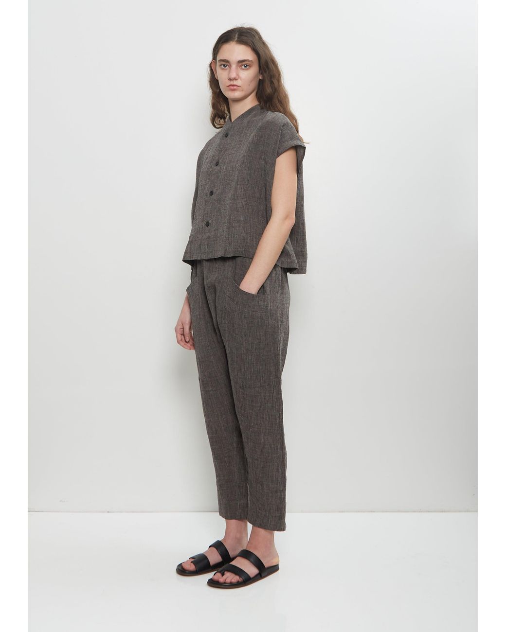 Toogood Gray The Chandler Linen Shirt