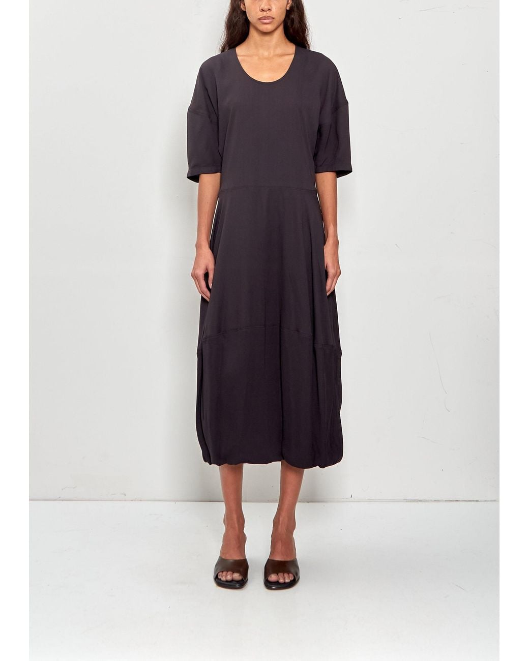 Lemaire Blue Balloon Fluid Dress